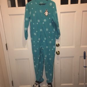 Nick and Nora SMALL onesie pajama EUC